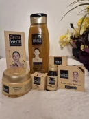 GLUTA WHITE - Cream 275 ml Serum 60ml Shower Gel 750 ml Facial Cream 2 Soaps 110 ml &190 ml Lotion 250 ml