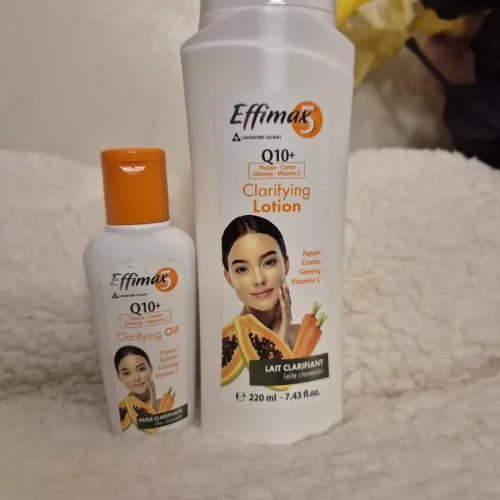 EFFIMAX 5 Q 10 - Clarifying Milk 220 ml & Clarifying Oil 60 ml